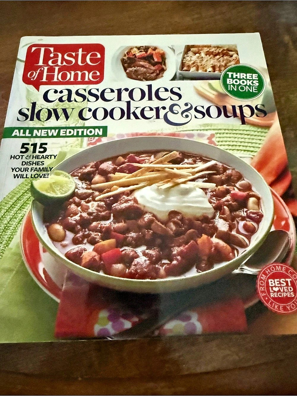 Taste of Home Casseroles, Slow Cooker & Soups Cookbook